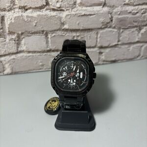 AJ USA Elegant Black 45mm Men's Watch